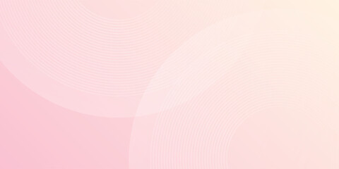 Abstract banner background pastel colorful  pink and yellow gradations modern simple abstract design
