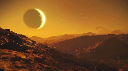 Discover realistic exoplanets beyond our solar system, perfect for space exploration and potential colonization. These Earth-like worlds await in the depths of space.