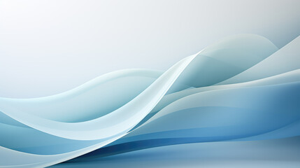 generated illustration of wavey flow of fabric or fluid abstract background