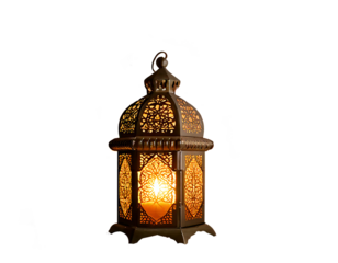 Ornamental Arabic lantern png. Festive greeting card, invitation for Muslim holy month Ramadan Kareem.