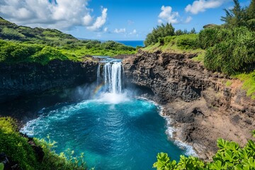 waterfall in the forest