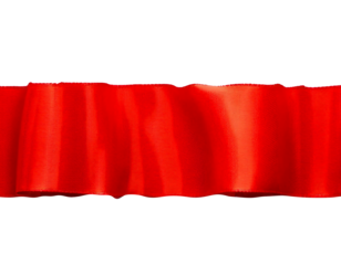 red tape isolated on transparent background