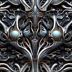 Futuristic Cosmic & Sci-Fi Patterns