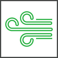 Jet Stream Icon Design