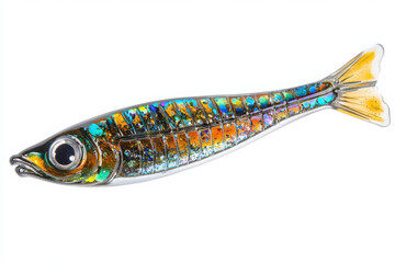 Sardine isolated on white background. 