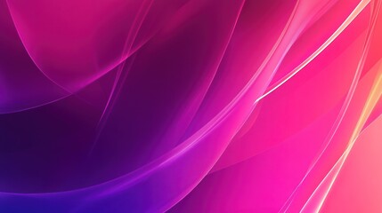 Abstract Pink and Purple Swirling Wave Design