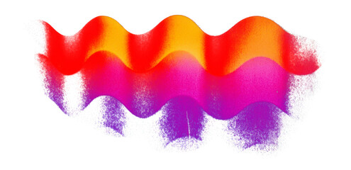 Obraz premium PNG Illustration gradient purple art.