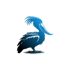 Best eagle bird icon silhoutte