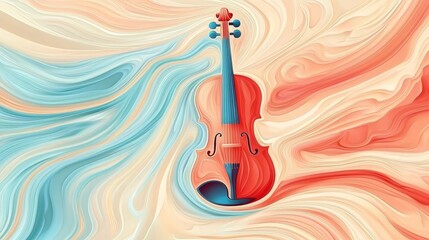 Elegant graphical representation of a classical music concert.