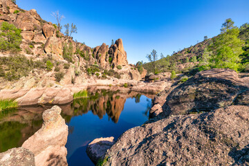 Pinnacles National Park in Monterey County, California.