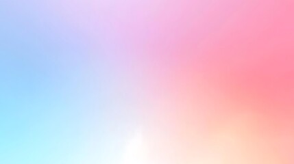 Obraz premium Pastel gradient background sweet abstract art soft colors dreamy environment tranquil viewpoint