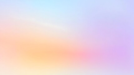 Obraz premium Pastel gradient background of sweet hues soft environment abstract art for serenity and calmness