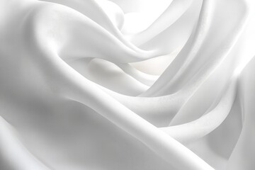 Obraz premium abstract geometric white background, Abstract white background with wavy lines and soft shapes, suitable for the design of business elegant and modern designs that convey luxury and sophistication