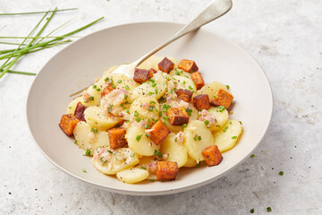 Potato Salad With Smoked Tofu