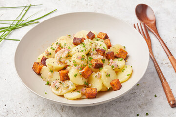 Potato Salad With Smoked Tofu