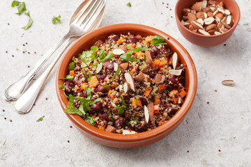 Quinoa and Kidney Bean Salad