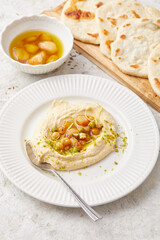 Lemon and Garlic Hummus