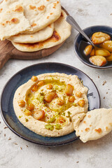 Lemon and Garlic Hummus