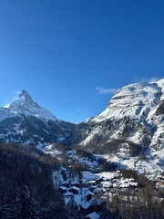 Obraz premium Views over Zermatt 