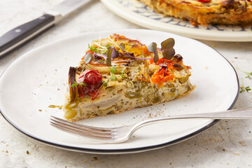 Chickpea and Hemp Frittata