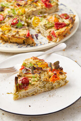 Chickpea and Hemp Frittata