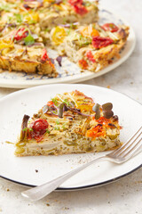 Chickpea and Hemp Frittata