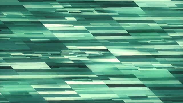 Dynamic light green diagonal stripes, abstract motion background