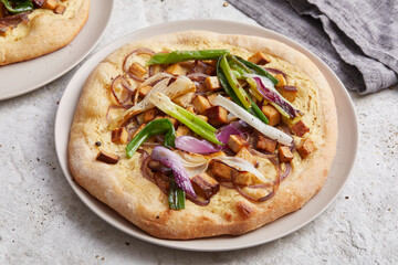 Vegan Onion Pizza 