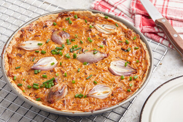 Baked Onion Tart