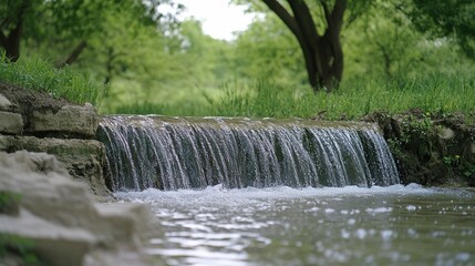 Waterfall in jungle