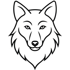 vector illustration of a dog