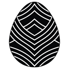 easter egg vector illustration