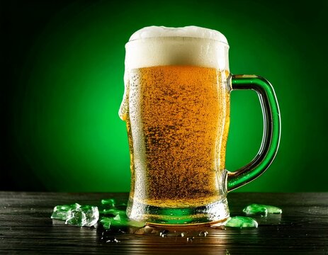 Beer Meets Sunlight, the Slow Melt of an Irish Pour