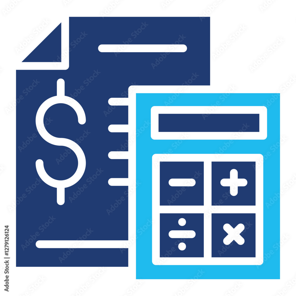 Poster Financial Statements Icon