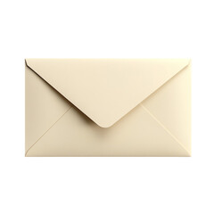 A Closed Cream Envelope Awaiting Delivery Secret Message Inside