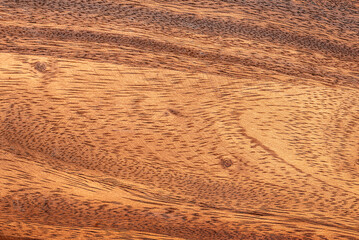Macro background photography of Acacia Wood cutting board, wooden plank, natural board, hardwood, textured patter, blank, example