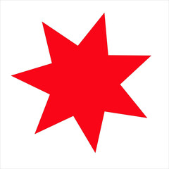 Obraz premium Red Star