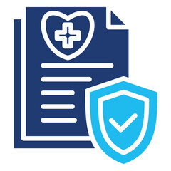 Fototapeta premium Medical Insurance Icon