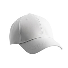 Fototapeta premium White Baseball Cap
