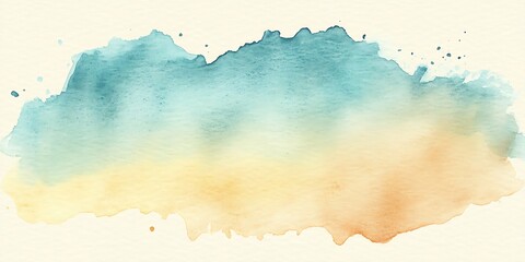 Obraz premium Watercolor Abstract Splashes
