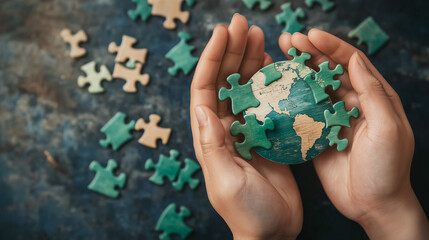 Global sustainability environmental awareness and earth care infographic