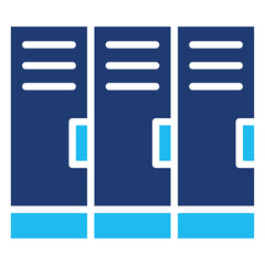 Fototapeta premium Locker Icon