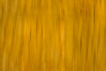 Abstract background blur in tints of orange through intentional camera movement.