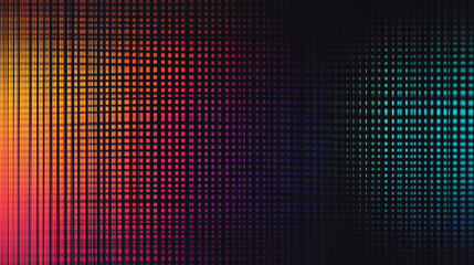 A colorful background of intersecting lines forming a grid