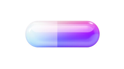 pill bottle isolated on white
