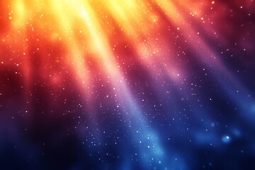 Obraz premium A colorful background with a blue and red stripe. Abstract gradient background, with orange and navy blue hues, a grainy film texture