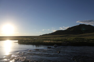 mountain river in colorado