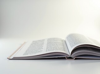 Obraz premium Open Book Mockup - Stylish Magazine Cover Design