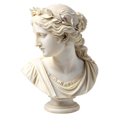Obraz premium White Marble Reverence: Capturing the Goddess of Antiquity PNG file download