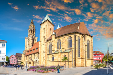 Obraz premium Kirche, Heilbronn, Deutschland 
